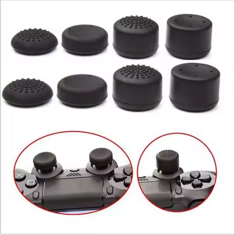 Cargue la imagen en el visor de la galería, 8PCS Universal Silicone Analog Stick Grip Caps For QRD SPARK N5 / QRD FERROX M5 Thumb Grips Accessories