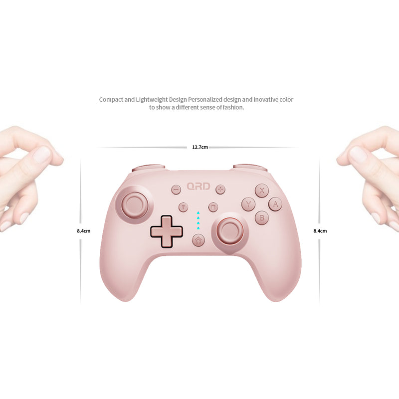 Cargue la imagen en el visor de la galería, Controlador inalámbrico QRD Junior E5 Mini para Switch/OLED, PC, iOS y Android