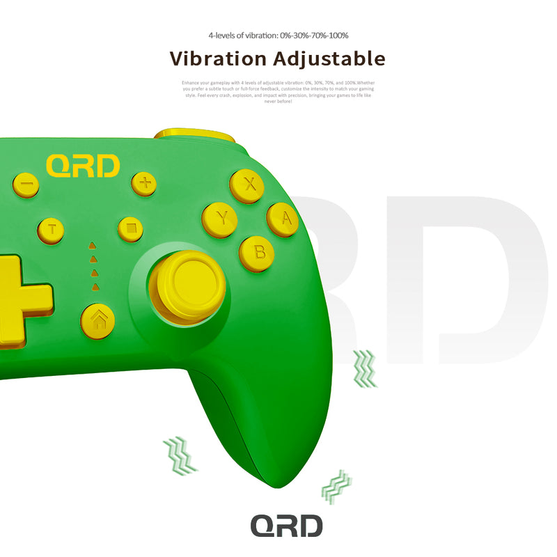 Cargue la imagen en el visor de la galería, Controlador inalámbrico QRD Junior E5 Mini para Switch/OLED, PC, iOS y Android