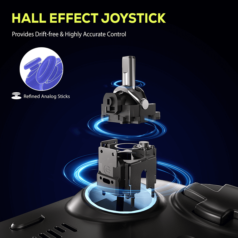 Carregue imagem no visualizador da galeriaQRD Spark N5 hall effect wireless PS4/PS5 controller