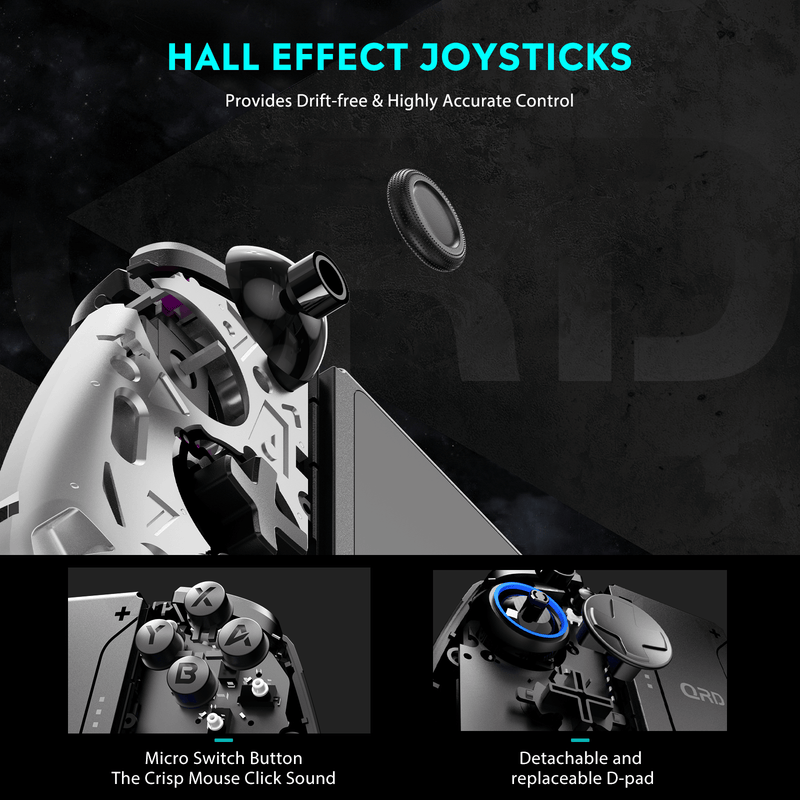 Load image into Gallery viewer, QRD Stellar T5 Nintendo Switch Joy-cons Hall effect joystick