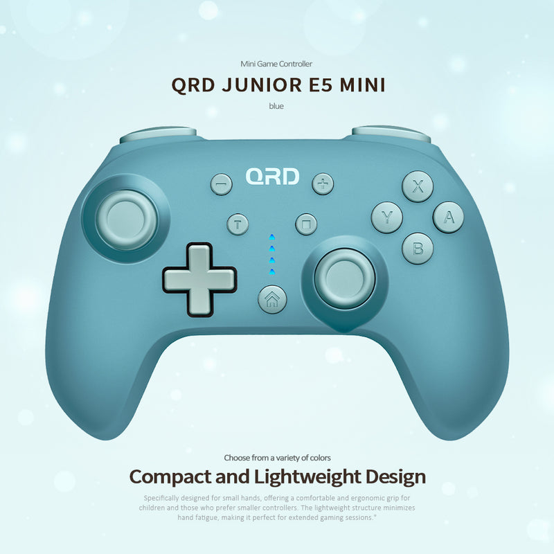 Cargue la imagen en el visor de la galería, Controlador inalámbrico QRD Junior E5 Mini para Switch/OLED, PC, iOS y Android