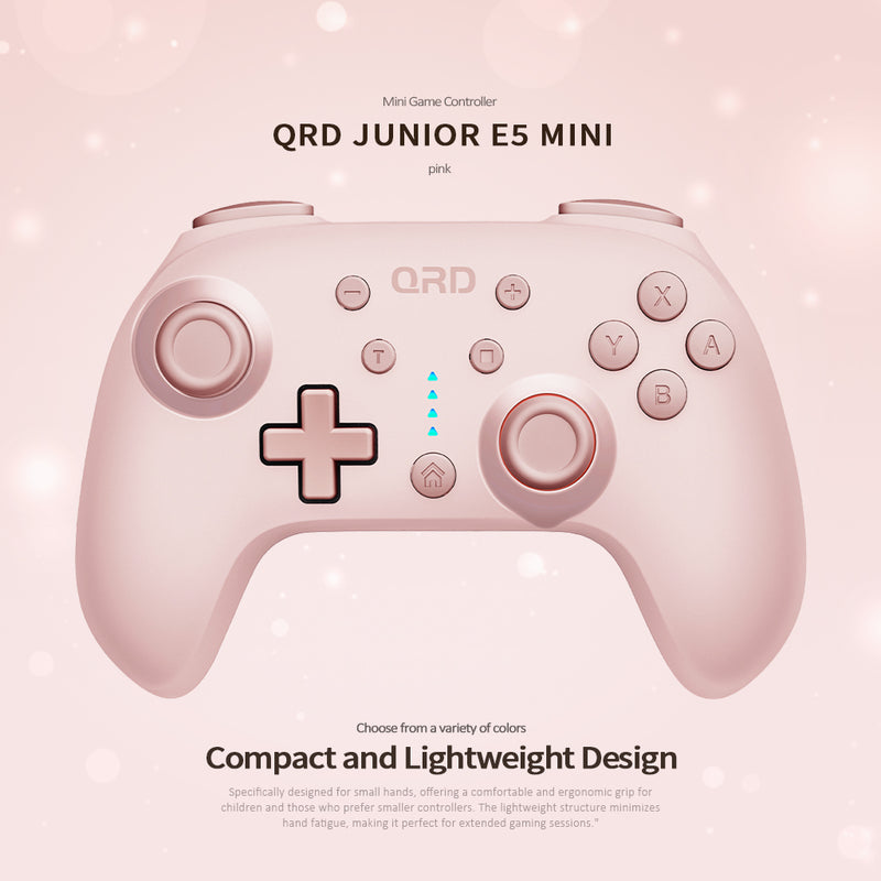Cargue la imagen en el visor de la galería, Controlador inalámbrico QRD Junior E5 Mini para Switch/OLED, PC, iOS y Android
