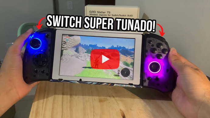 Deixei Meu Nintendo Switch Tunado ¡AINDA MAIS TUNADO! (QRD ESTELAR T5) 