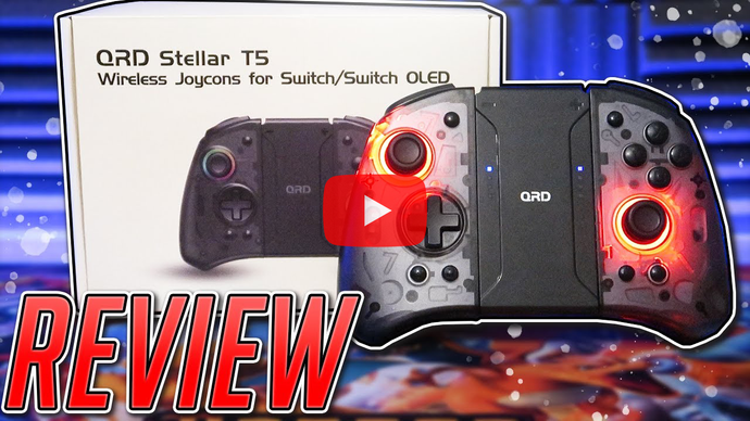 Reseña del mando inalámbrico QRD Stellar T5 para Switch | Mikeinoid 