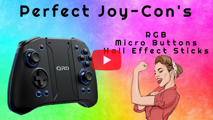 ¡Los Joycons QRD Stellar T3 y T5 son mis nuevos favoritos! 