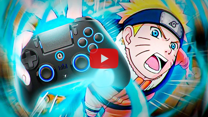 ESSE NUEVO CONTROLE QRD SPARK N5 É MELHOR QUE O DE PS4, E EU VOLTEI AO NARUTO STORM 4 PRA TESTAR! 