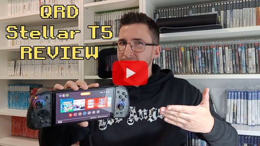 QRD Stellar T5 wireless joypad for Switch - Youtube review by Apaga la máquina