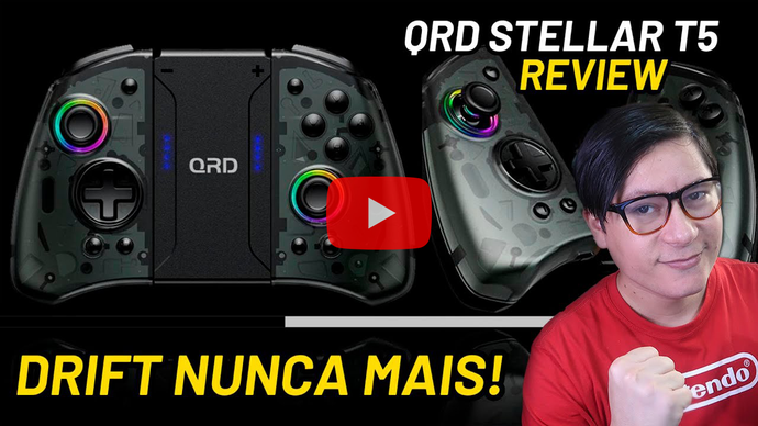 ¡Deriva NUNCA MAIS! ¡Esse Controle de Switch vai te Surpreender! QRD ESTELAR T5 