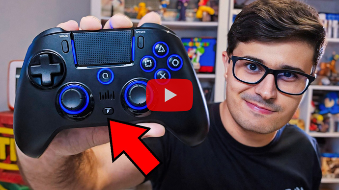 Este CONTROLE es MEJOR que el control ORIGINAL de PS4 - QRD Spark N5 