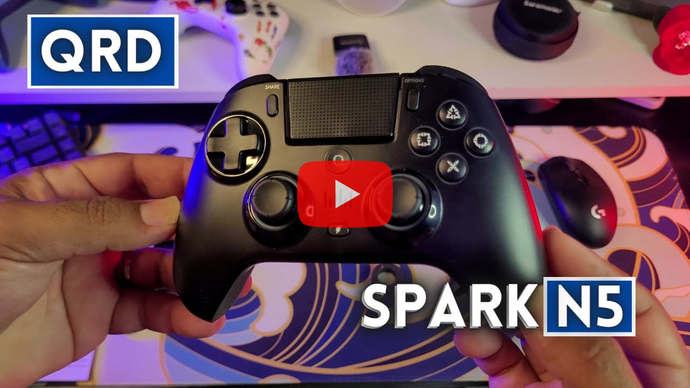 Mejor CONTROL para PS3, PS4, PC, ANDROID QRD-SPARK N5 (UNBOXING Y PRUEBA) 