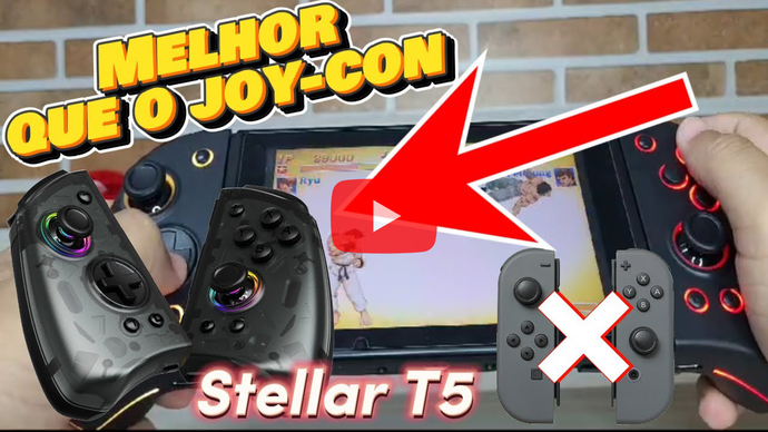 El mejor control para Nintendo Switch en 2024 QRD Stellar T3 y T5 