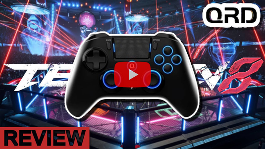 QRD Spark N5 wireless controller for PS4 - Youtube review by Athena