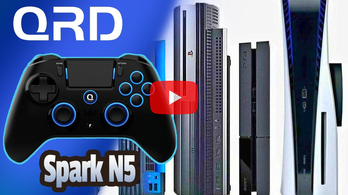 QRD Spark N5: un mando para PlayStation Pro con forma de Xbox 