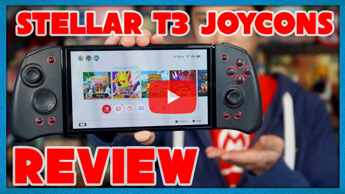 ¡Análisis de los mandos Joy-Con inalámbricos Stellar T3 de QRD para Nintendo Switch! ¡No más desvíos de los mandos Joy-Con! 