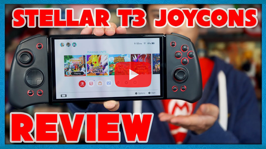 QRD Stellar T3 Wireless Joycons for the Nintendo Switch CONTROLLER REVIEW! No More JOYCON DRIFT!!