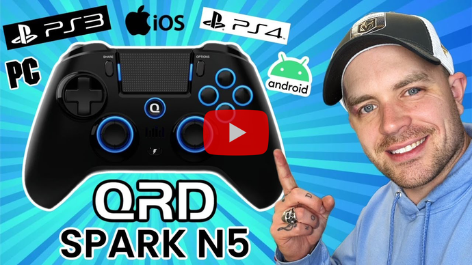 ¡El controlador inalámbrico QRD Spark N5 con efecto Hall es genial! 