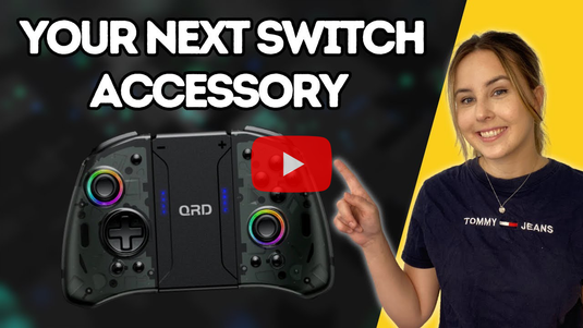 QRD Stellar T5 wireless joypad for Switch - Youtube review by Lamo Gaming