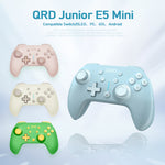 Controlador inalámbrico QRD Junior E5 Mini para Switch/OLED, PC, iOS y Android