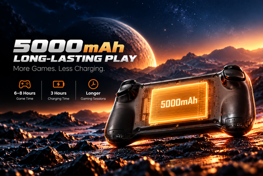 5000mAh LONG-LASTING PLAY
