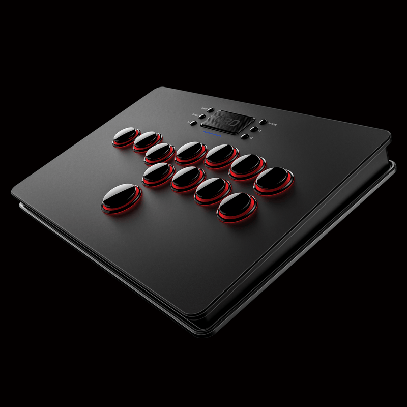 Cargue la imagen en el visor de la galería, QRD Maestro S3 wireless leverless Hitbox Fighting Arcade Stick
