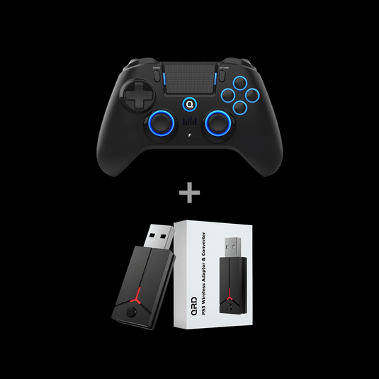 PS4 controller with PS5 converter