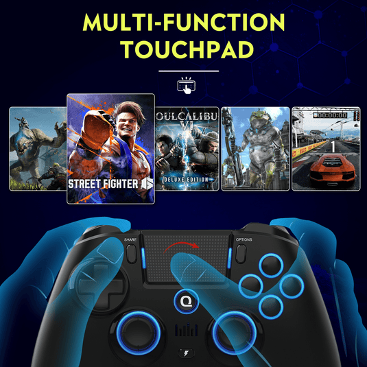 QRD Spark N5 hall effect wireless PS4/PS5 controller