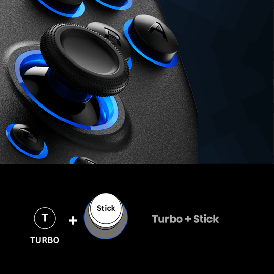 QRD Stellar T3 Wireless Joypad for Switch, Switch OLED with Hall Effect Joystick
