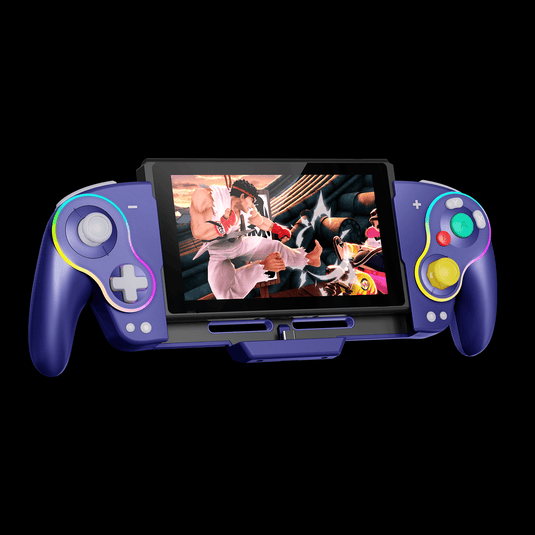 Controlador portátil con cable QRD Stellar V3 para Switch/OLED